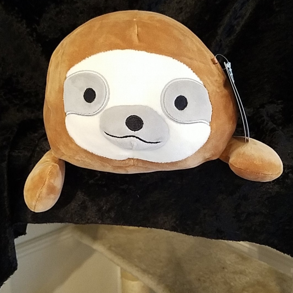 🆕️ Squishmallow 9" Simon the Sloth Cuddlers